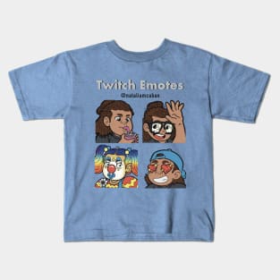 Twitch Emotes Kids T-Shirt